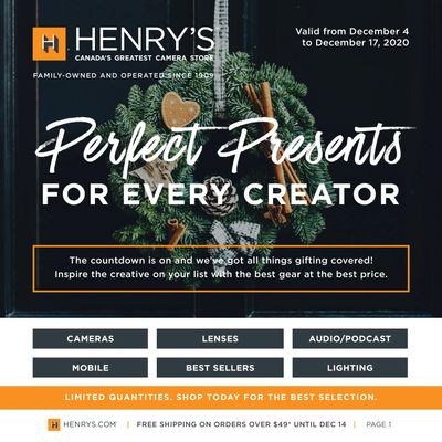Henry's Flyer December 4 to 17