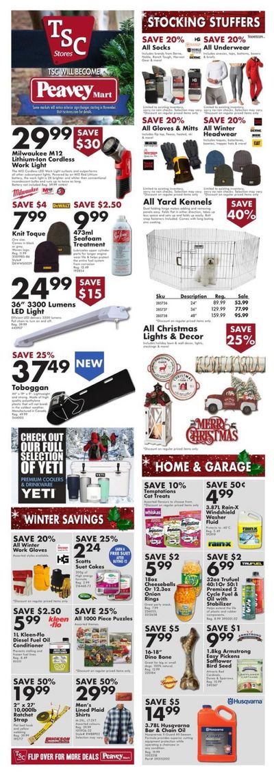 TSC Stores Flyer December 4 to 9