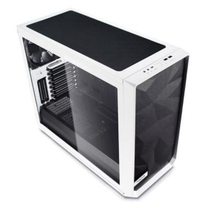 Fractal Design Meshify S2 White ATX Modular High-Airflow Tempered Glass Window Mid Tower Computer Case(FD-CA-MESH-S2-WT-TGC) For $149.99 At Canada Computers & Electronics Canada