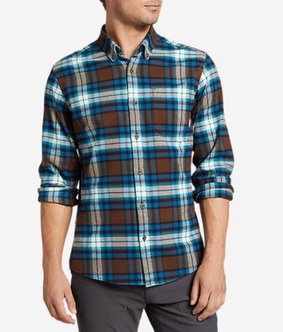 Eddie's Favorite Flannel Classic Fit Shirt - Plaid For $69.99 At Eddie Bauer Canada