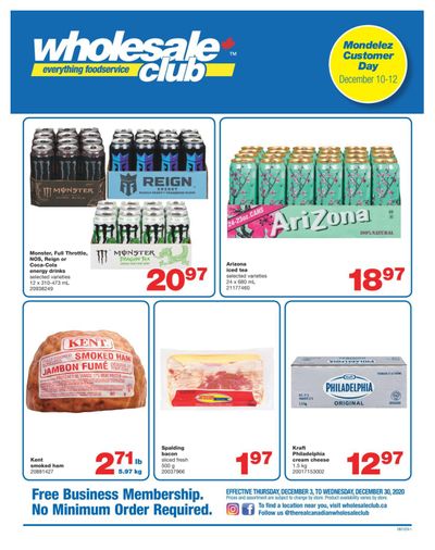 Wholesale Club (ON) Flyer December 3 to 30