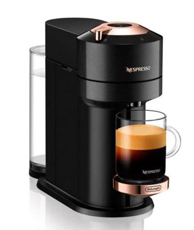 Nespresso Vertuo Next Premium Coffee & Espresso Machine, Rose Gold/Black For $99.99 At Canadian Tire Canada