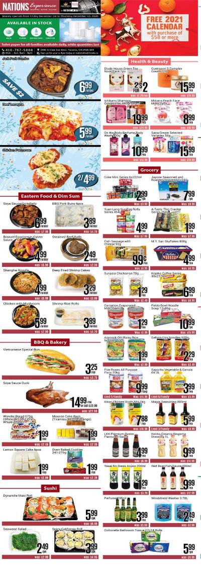 Nations Fresh Foods (Toronto) Flyer December 4 to 10