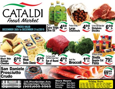 Cataldi Fresh Market Flyer December 26 to 31