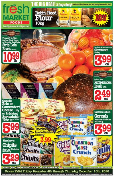 Fresh Market Foods Flyer December 4 to 10