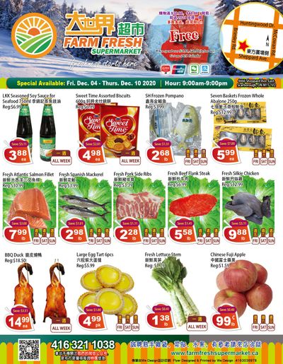 Farm Fresh Supermarket Flyer December 4 to 10