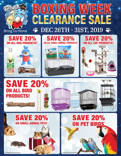 Big Al's Boxing Week Flyer December 26 to 31