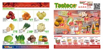 Tasteco Supermarket Flyer December 4 to 10