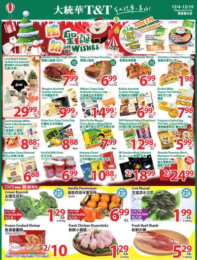 T&T Supermarket (Ottawa) Flyer December 4 to 10
