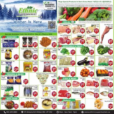 Ethnic Supermarket Flyer December 4 to 10