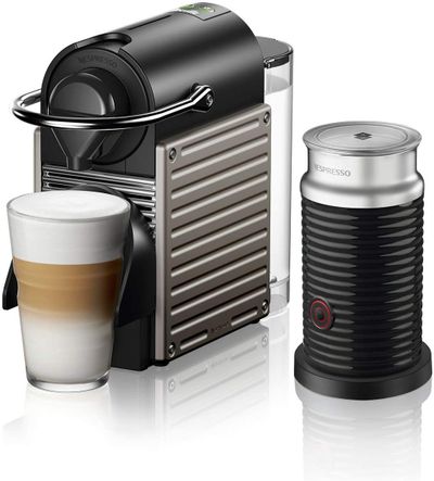 Nespresso Pixie Coffee Machine by Breville with Aeroccino On Sale for $ 169.00 (Save $ 100.99) at Amazon Canada