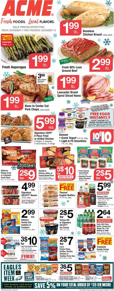 ACME Weekly Ad Flyer December 4 to December 10