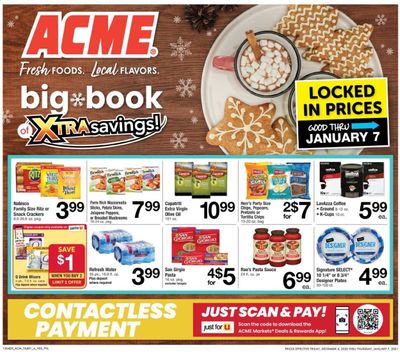 ACME Weekly Ad Flyer December 4 to January 7