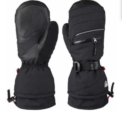 Roots Water-repellent Goatskin Mitt and Poly Gloves For $29.99 At Costco Canada