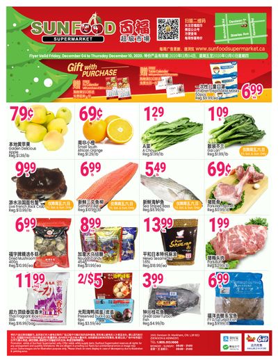 Sunfood Supermarket Flyer December 4 to 10