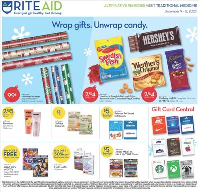 RITE AID Weekly Ad Flyer December 9 to December 12