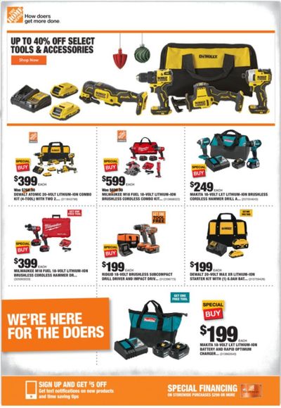 The Home Depot Weekly Ad Flyer December 3 to December 10