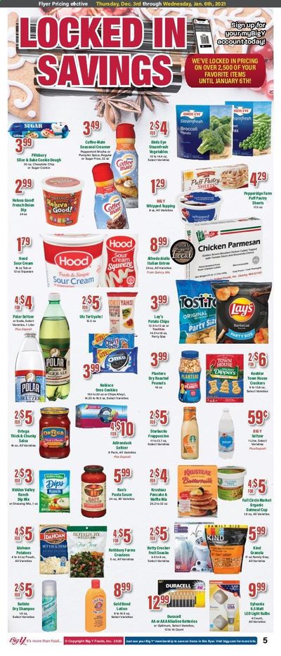 Big Y (CT, MA) Weekly Ad Flyer December 3 to January 6