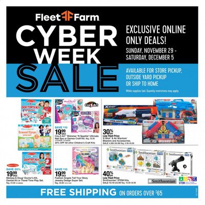 Fleet Farm Weekly Ad Flyer December 1 to December 5