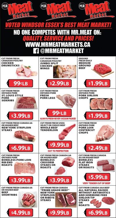 M.R. Meat Market Flyer December 5 to 12
