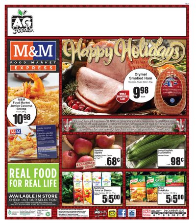 AG Foods Flyer December 6 to 12