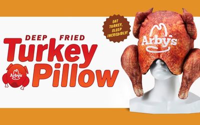 Arby's Rolls Out their New Deep Fried Turkey Pillow (Sold Online)