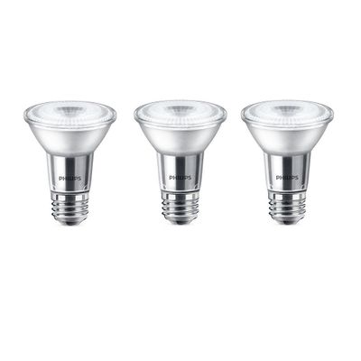 Philips 5.5W=50W Bright White PAR20 LED Light Bulb (3-pack) On Sale for $ 7.97 at Home Depot Canada