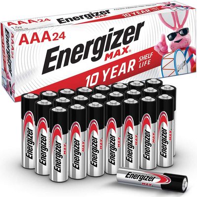 Energizer Aaa Batteries Triple A Max Alkaline Battery, 24 Count On Sale for $ 11.97 at Amazon Canada