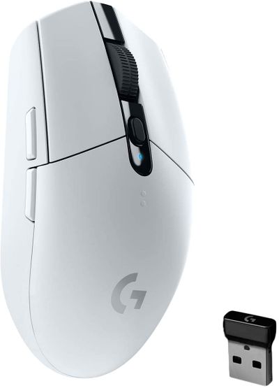 Logitech G305 LIGHTSPEED Wireless Gaming Mouse, White (910-005289) On Sale for $59.99 (Save $10.00) at Amazon Canada