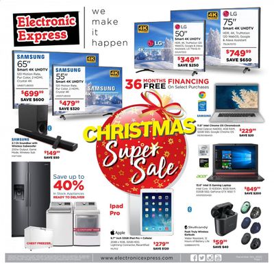 Electronic Express Weekly Ad Flyer December 6 to December 12