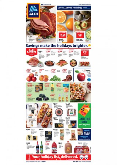 ALDI Weekly Ad Flyer December 6 to December 12