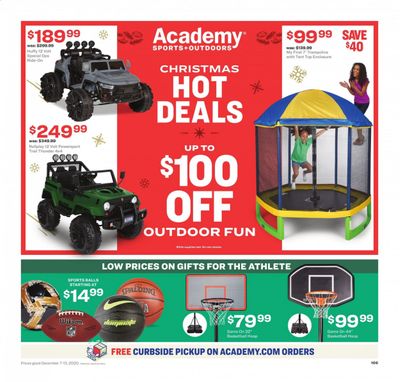 Academy Sports Weekly Ad Flyer December 7 to December 13