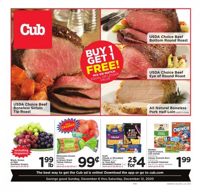 Cub Foods Weekly Ad Flyer December 6 to December 12