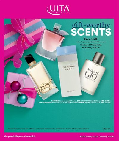 Ulta Beauty Weekly Ad Flyer December 6 to December 12