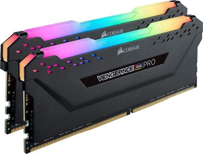 CORSAIR Vengeance RGB PRO 64GB (2x32GB) DDR4 3200 (PC4-25600) C16 Desktop Memory–Black On Sale for $342.48 (Save $26.50) at Amazon Canada