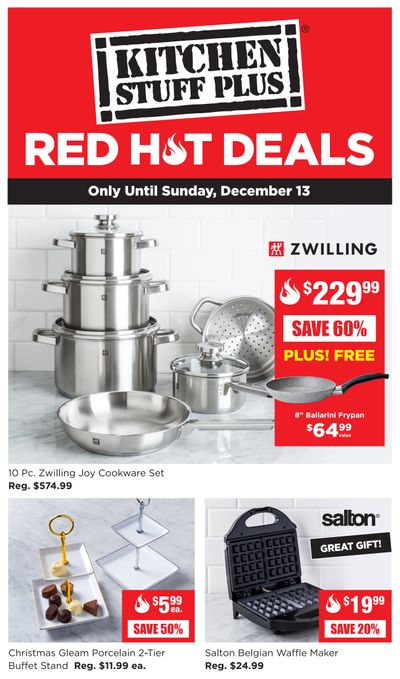 Kitchen Stuff Plus Red Hot Deals Flyer December 7 to 13
