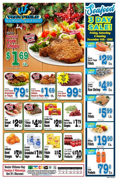 Wayfield Holiday Weekly Ad Flyer December 7 to December 13, 2020