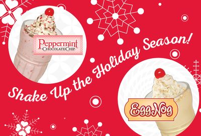 Popular Holiday Shakes Return to Steak 'n Shake For a Limited Time Only