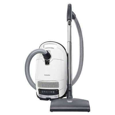 Miele Complete C3 Excellence Vacuum in Lotus White on Sale for $499.99 at Bed Bath & Beyond Canada
