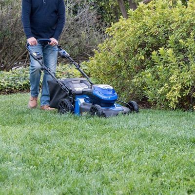 Kobalt 40V 20in Brushless Self Propelled Mower with 5AH Battery On Sale for $ 299.00 (Save $300.00) at Lowe's Canada