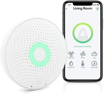 Airthings Wave Plus Indoor Air Quality Monitor with Radon Detection On Sale for $ 228.68 at Amazon Canada