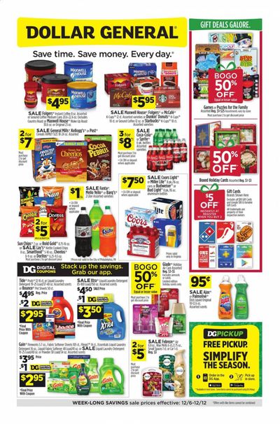 Dollar General (VA) Weekly Ad Flyer December 6 to December 12