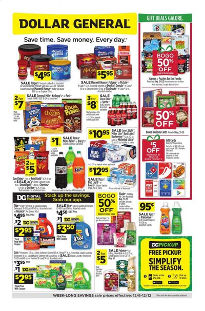 Dollar General (TN) Weekly Ad Flyer December 6 to December 12 Dollar General (TN) Weekly Ad Flyer December 6 to December 12
