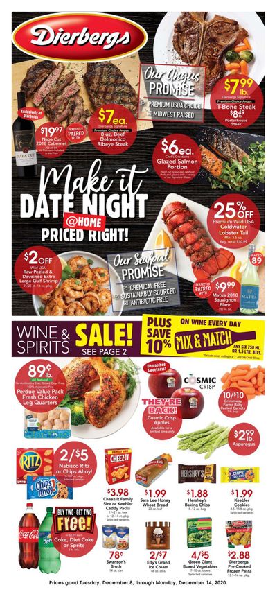 Dierbergs Markets Weekly Ad Flyer December 8 to December 14, 2020