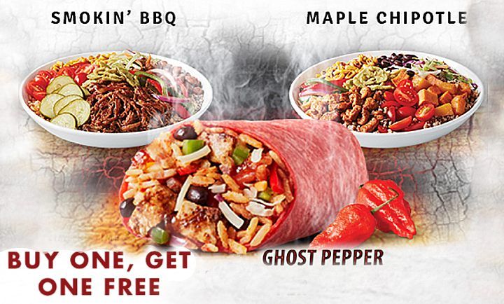 B2GO=FREE at Mucho Burrito B2GO=FREE at Mucho Burrito