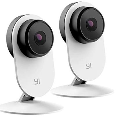 YI 2pc Smart Home Camera 3, AI-Powered 1080p Security Camera System IP Cam with Human Detection, Night Vision, 2.4GHz Wi-Fi, Two-Way Audio, App for Nanny Pet Dog Cat Monitor For $59.99 At Amazon Canada