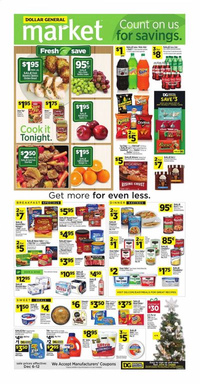 Dollar General (GA) Weekly Ad Flyer December 6 to December 12