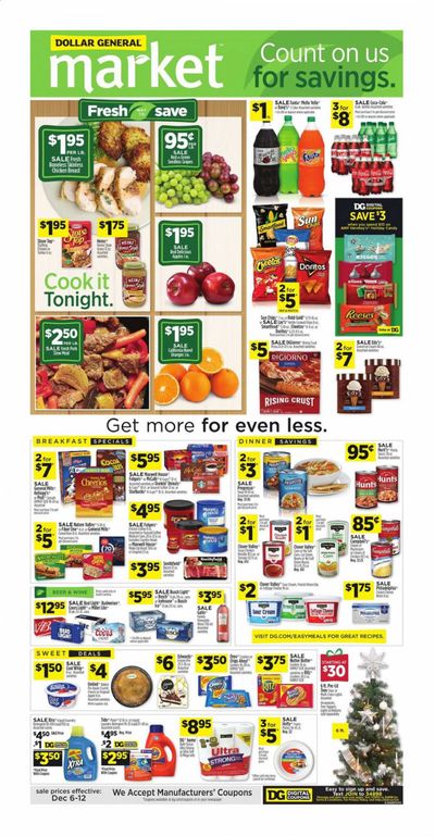 Dollar General (SC) Weekly Ad Flyer December 6 to December 12