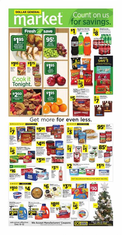 Dollar General (LA) Weekly Ad Flyer December 6 to December 12