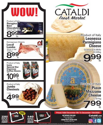 Cataldi Fresh Market Flyer December 9 to 15